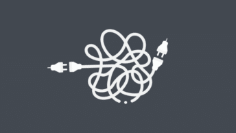 illustration of plugin wires jumbled together